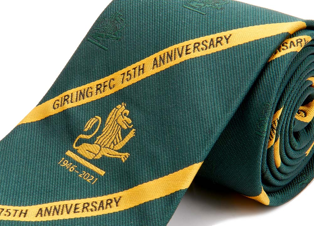 Girling RFC 75th Anniversary Tie