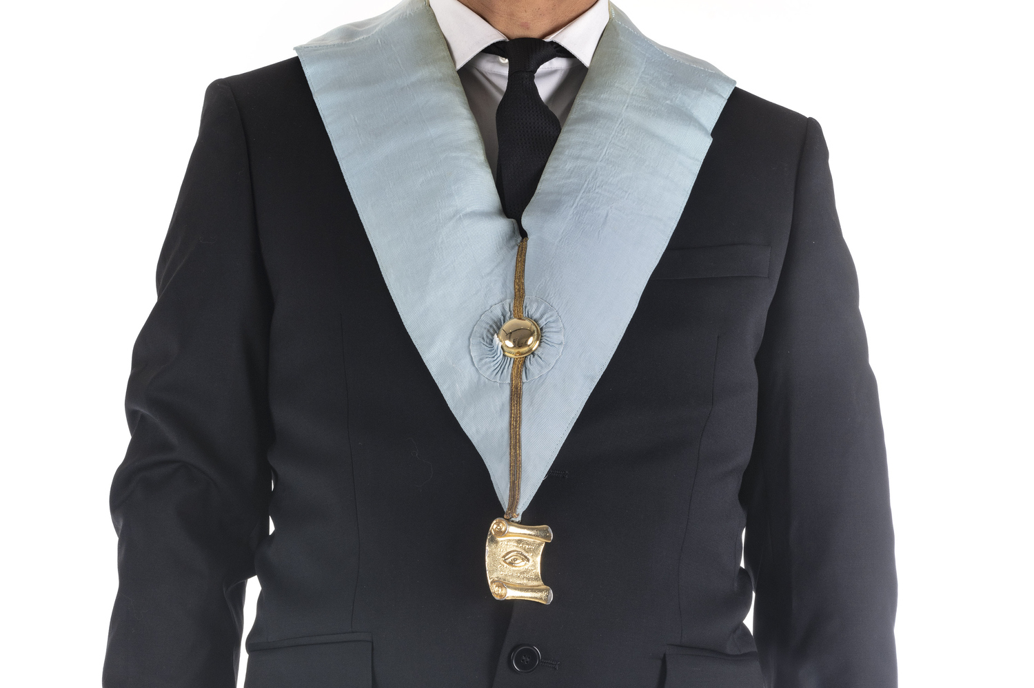 Freemason tie and regalia